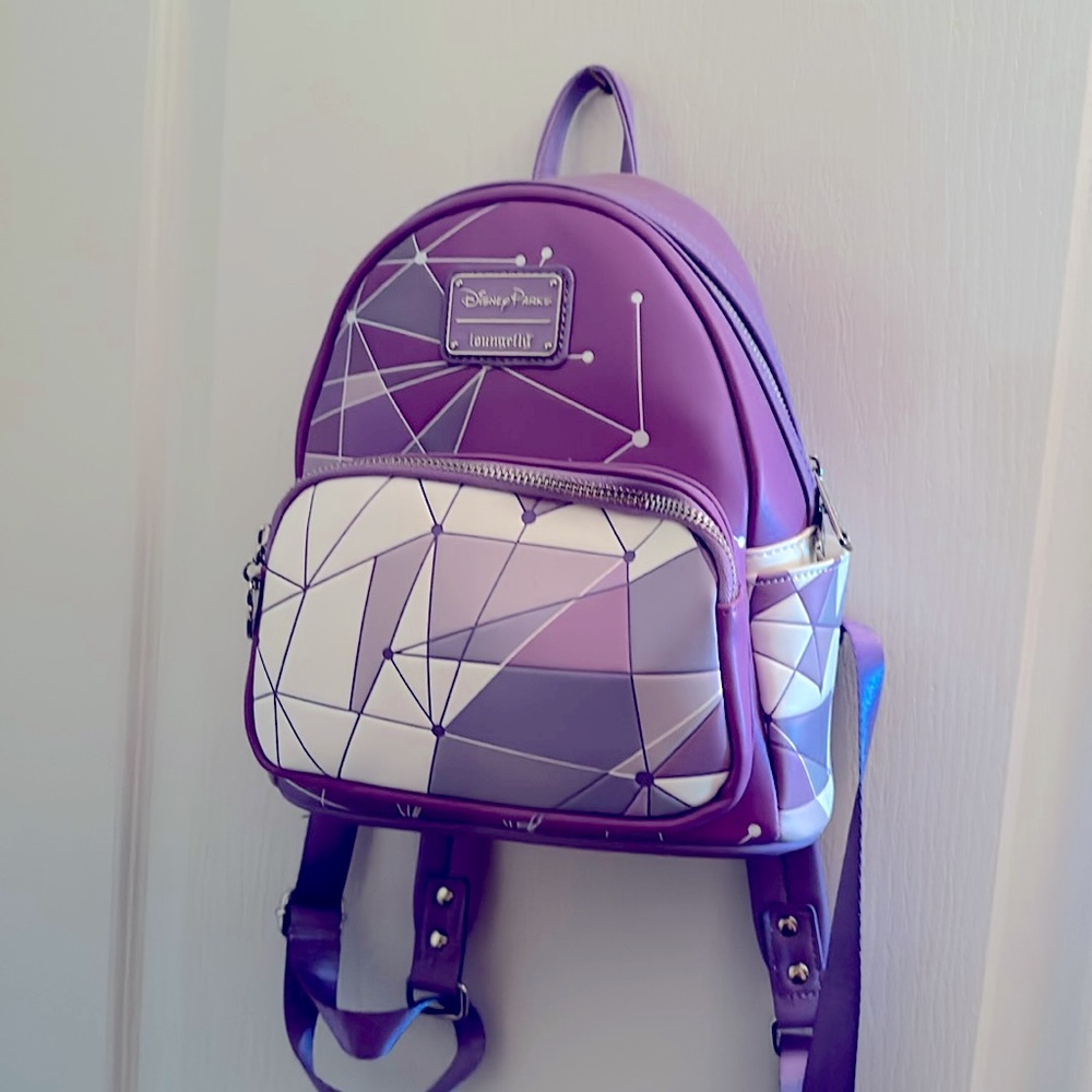 Loungefly/DisneyParks Epcot Purple wall bag